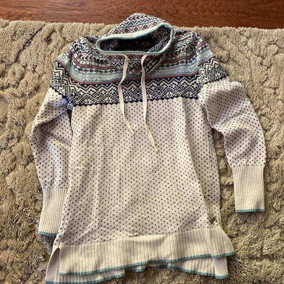 Eddie Bauer cowl neck sweater S - Picture 2 of 2